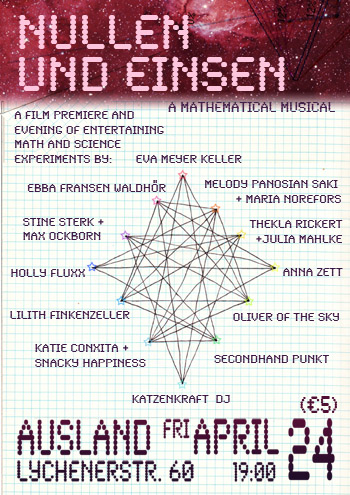 Image for nullen und einsen - A film premier and evening of entertaining math and science experiments