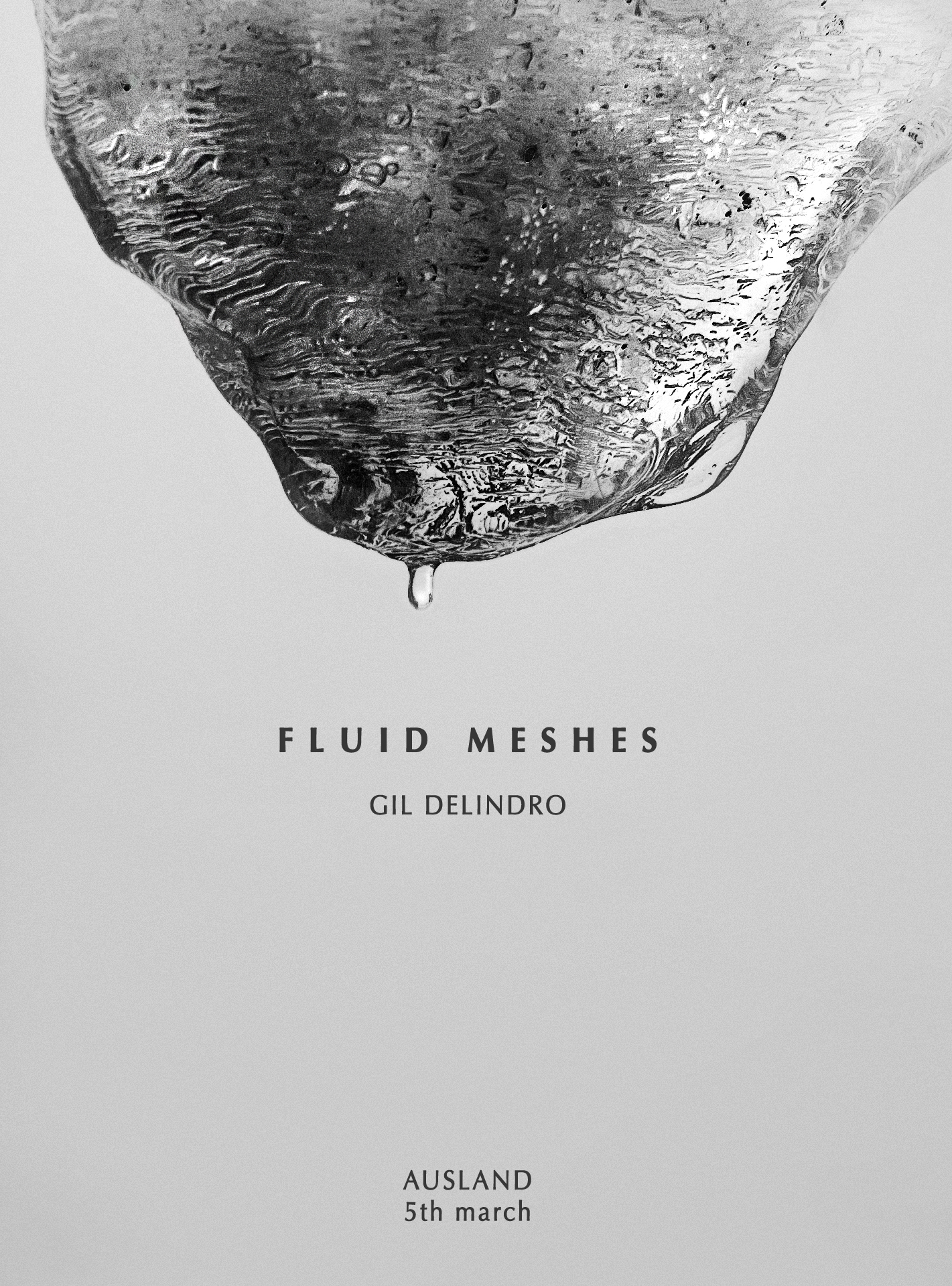 Image for "Fluid Meshes" sound installation by Gil Delindro