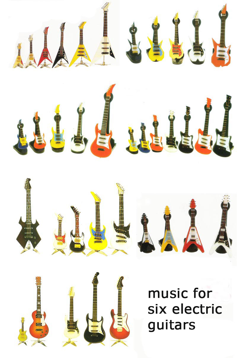 Image for ANY + music for 6 guitars